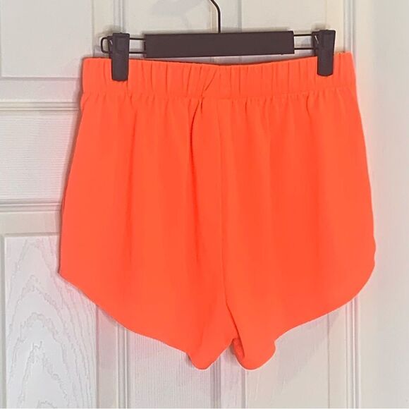 Gymshark Running Shorts Orange Size Small High Rise - Picture 4 of 8